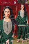 18 Attitude Kashish Vol 2 Vichitra Silk Kurti With Bottom Dupatta Wholesalers In Surat